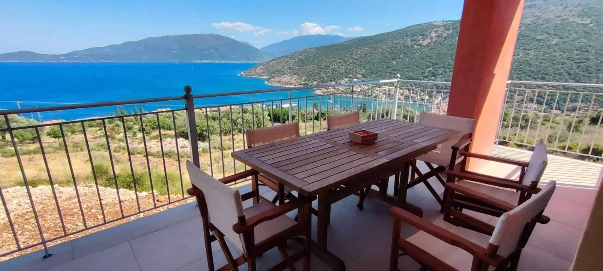 Augustela Villa Seaview Vacation Villa Agia Efimia Exterior foto