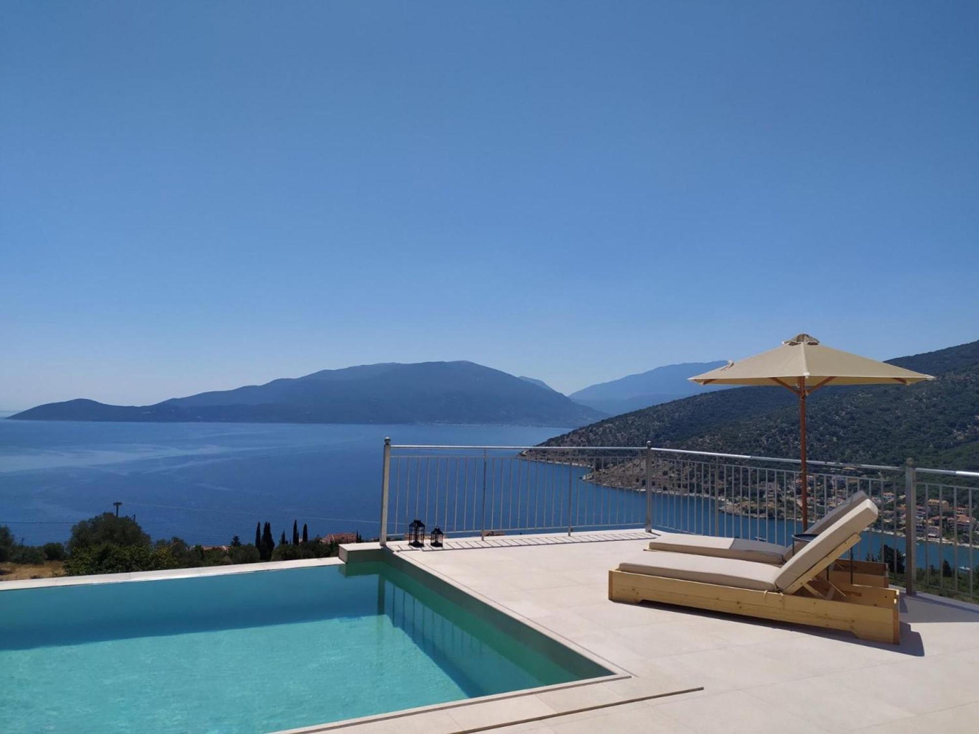 Augustela Villa Seaview Vacation Villa Agia Efimia Exterior foto