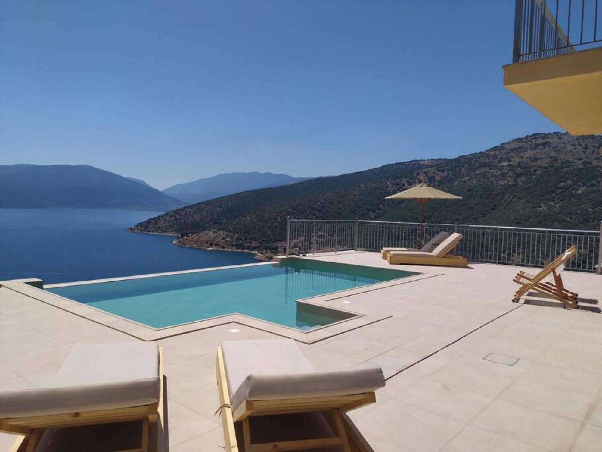 Augustela Villa Seaview Vacation Villa Agia Efimia Exterior foto